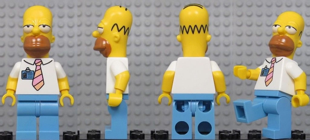 Simpsonovci Lego Homer