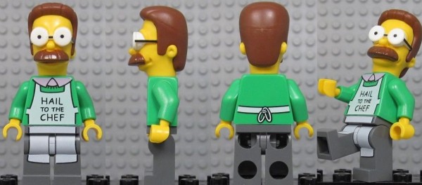 Simpsonovci Lego Flanders
